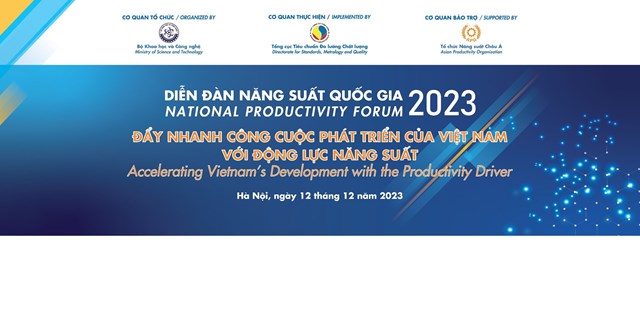 Diễn đ&agrave;n Năng suất Quốc gia năm 2023 sẽ tổ chức 04 hội thảo chuy&ecirc;n đề.