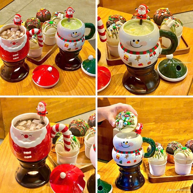 Lý giải sức hút của thức uống Choco Bomb trong mùa Giáng sinh 2025 - Ảnh 1