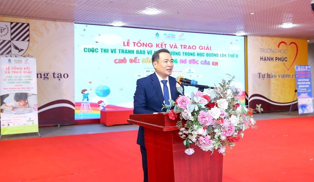 &Ocirc;ng Nguyễn Văn To&agrave;n &ndash; Tổng bi&ecirc;n tập Tạp ch&iacute; điện tử M&ocirc;i trường v&agrave; Cuộc sống, Trưởng Ban tổ chức cuộc thi ph&aacute;t biểu khai mạc Lễ trao giải