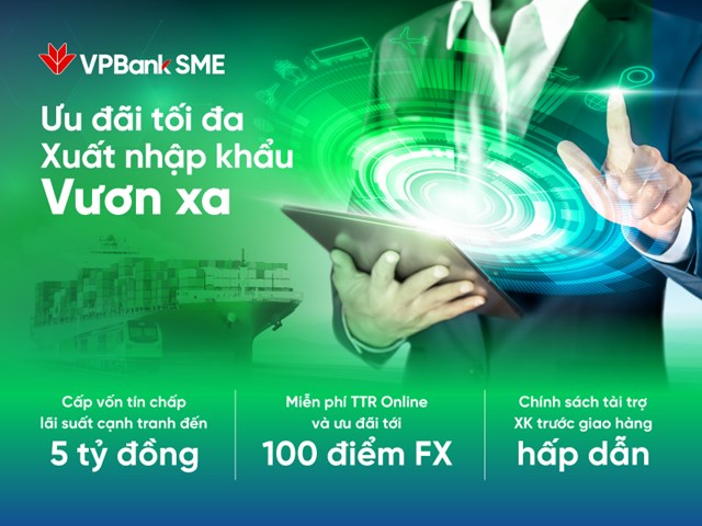 VPBank hậu thuẫn cho c&#225;c doanh nghiệp xuất nhập khẩu - Ảnh 1