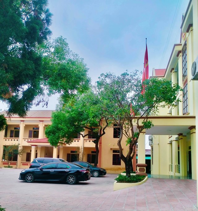 Trụ sở Đảng ủy, MTTQ v&agrave; c&aacute;c tổ chức ch&iacute;nh trị x&atilde; hội X&atilde; Đ&agrave;o X&aacute;. 