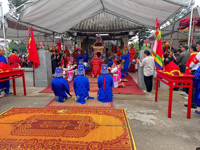 Lễ hội truyền thống l&#224;ng Hội Phụ: Linh thi&#234;ng, hướng về cội nguồn - Ảnh 1