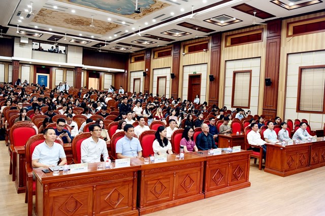 Quang cảnh tại Cuộc thi toàn quốc về Marketing xã hội 2025.