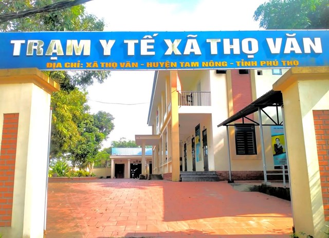 Trạm y tế xã Thọ Văn.