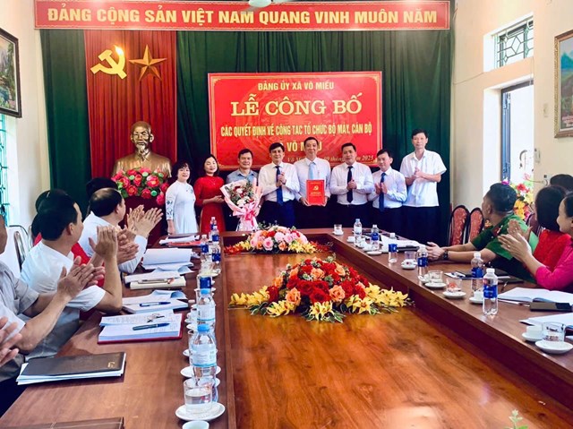 Ph&#250; Thọ: X&#227; V&#245; Miếu kiện to&#224;n tổ chức bộ m&#225;y, hướng tới ph&#225;t triển nhanh v&#224; bền vững - Ảnh 1