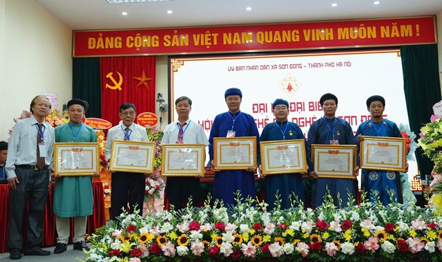 Hội Làng nghề mỹ nghệ xã Sơn Đồng: Tổ chức Đại hội đại biểu lần thứ I, nhiệm kỳ 2026 -2031 - Ảnh 12