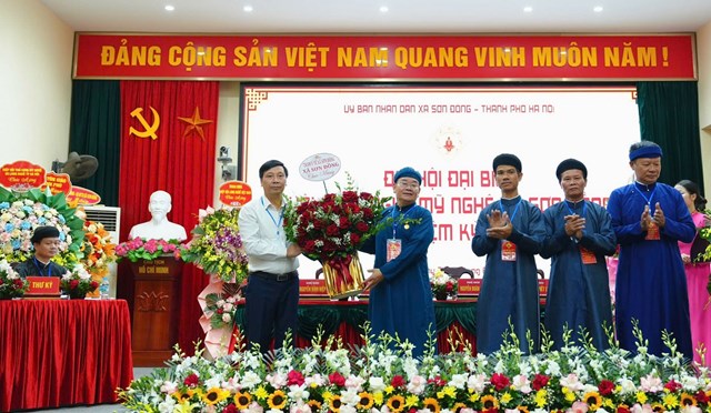 Hội Làng nghề mỹ nghệ xã Sơn Đồng: Tổ chức Đại hội đại biểu lần thứ I, nhiệm kỳ 2026 -2031 - Ảnh 10