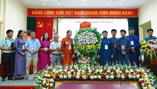 Hội Làng nghề mỹ nghệ xã Sơn Đồng: Tổ chức Đại hội đại biểu lần thứ I, nhiệm kỳ 2026 -2031 - Ảnh 8