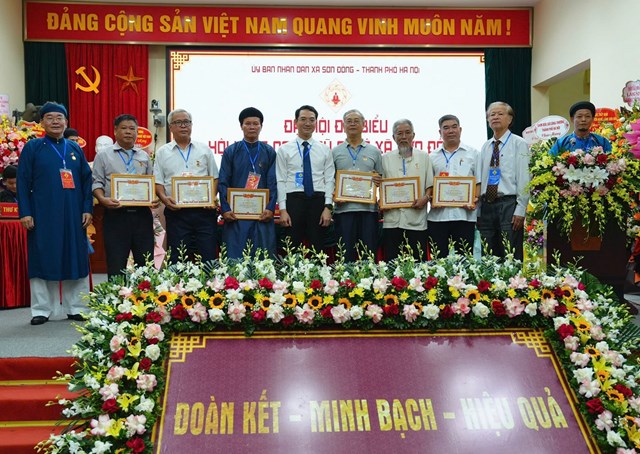 Hội Làng nghề mỹ nghệ xã Sơn Đồng: Tổ chức Đại hội đại biểu lần thứ I, nhiệm kỳ 2026 -2031 - Ảnh 14