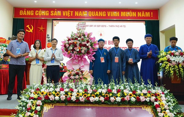 Hội Làng nghề mỹ nghệ xã Sơn Đồng: Tổ chức Đại hội đại biểu lần thứ I, nhiệm kỳ 2026 -2031 - Ảnh 4