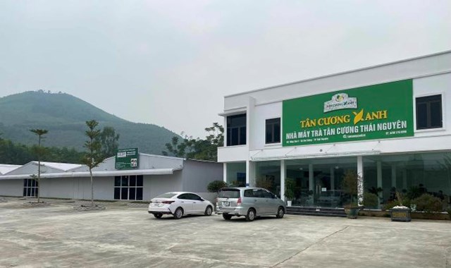 Nhà máy Tân Cương Xanh rộng 12.000 m2 tại TP Thái Nguyên. 