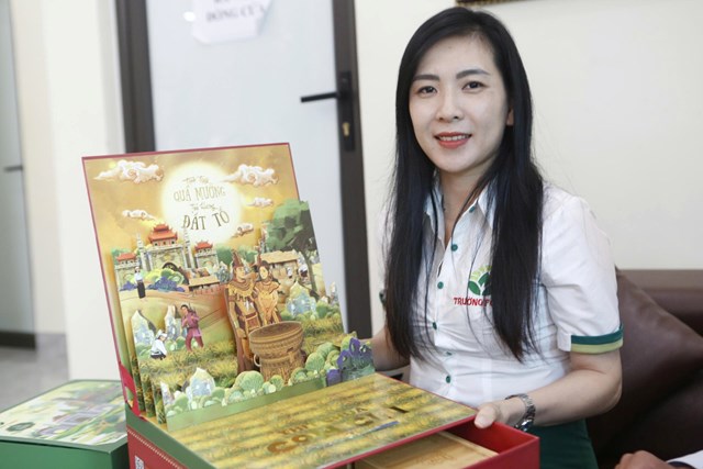 Chị Trần Thị Phượng Thư - Ph&oacute; Gi&aacute;m đốc&nbsp;C&ocirc;ng ty CP Sản xuất v&agrave; Thương mại Trường Foods.