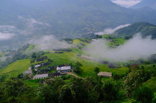 Sắc v&#224;ng thi&#234;n đường ruộng bậc thang giữa l&#242;ng T&#226;y Bắc - Ảnh 6