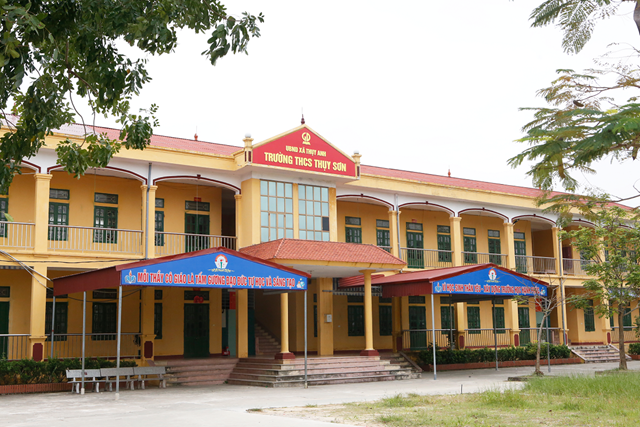 Trường THCS Thụy Sơn, xã Thụy Anh, tỉnh Hưng Yên.