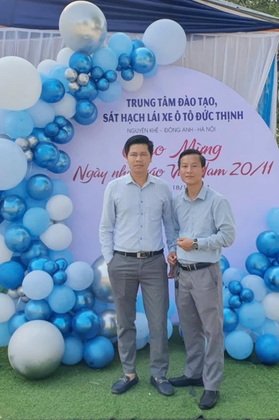 Thầy Nguyễn Đình Chiểu và Thầy Nguyễn Tiến Đoàn - 2 người thầy dạy lái xe tâm huyết với nghề.