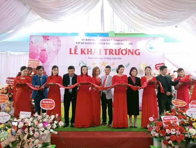 Cơ sở gi&aacute;o dục mầm non Ng&ocirc;i Sao Nhỏ khai trương năm 2024 l&agrave; địa chỉ tin cậy của phụ huynh.