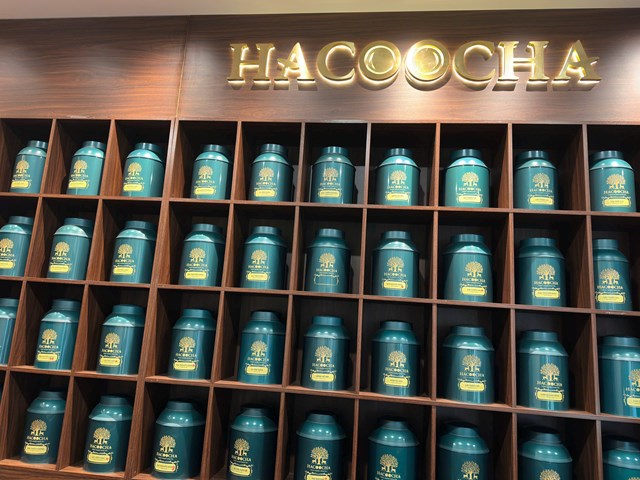 Một số sản phẩm tr&agrave; Hacoocha.