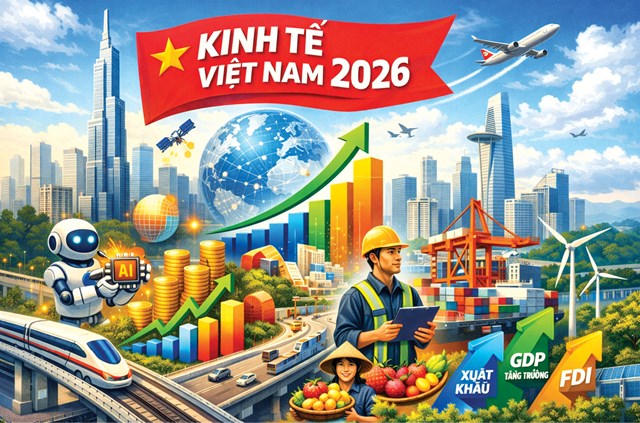 Kinh tế Việt Nam năm 2026:  Hướng tới tăng trưởng  bền vững - Ảnh 1