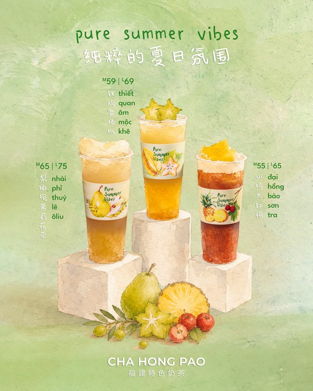 Pure Summer Vibes - Khi Cha Hong Pao kể câu chuyện mùa hè bằng hương vị trà Phúc Kiến  - Ảnh 2