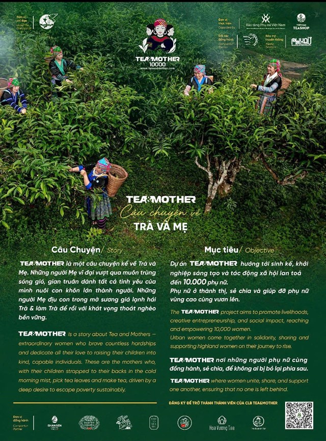Dự &aacute;n Tea&amp;Mother hướng đến tạo sinh kế bền vững cho hơn 10 ngh&igrave;n phụ nữ &nbsp;