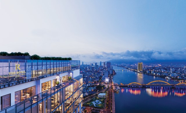 Không gian sống sang trọng với tầm view đắt giá tại The Royal – Boutique Hotel & Condo Danang