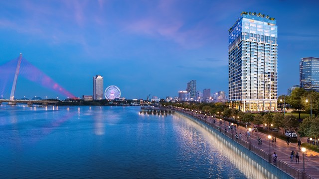 The Royal - Boutique Hotel & Condo Danang có kiến trúc quyền quý Châu Âu