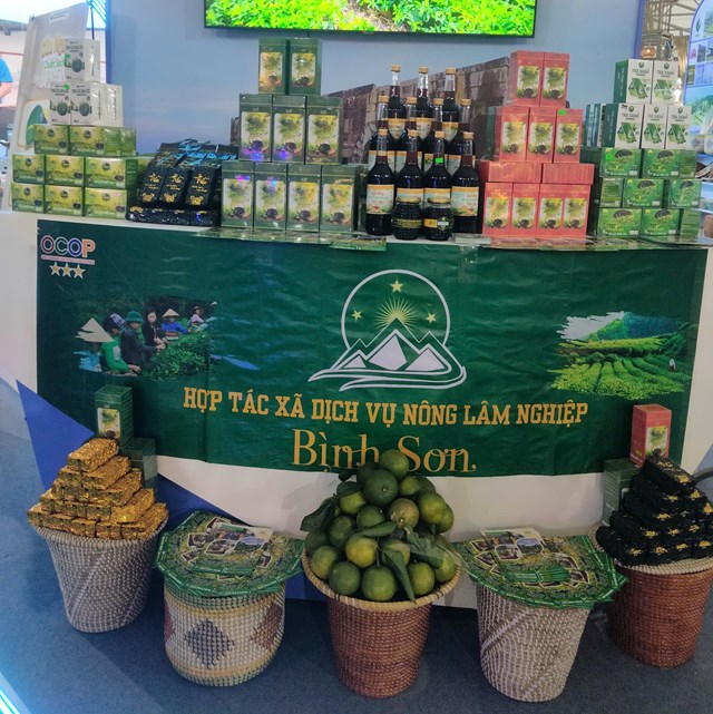 Hiện nay HTX c&oacute; 4 sản phẩm OCOP