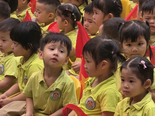 Những gương mặt h&aacute;o hức ng&agrave;y khai giảng