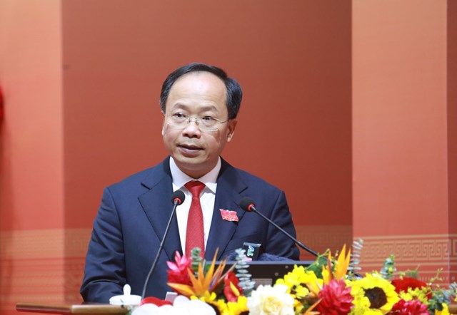 B&iacute; thư Tỉnh ủy Nguyễn Duy L&acirc;m bế mạc Đại hội