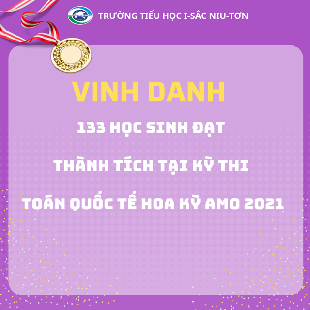 Dấu ấn 2021: Những con số biết n&#243;i của Trường tiểu học I-sắc Niu-tơn - Ảnh 2