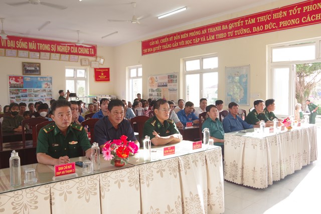 Huyện C&#249; Lao Dung (tỉnh S&#243;c Trăng): Nhiều hoạt động &#253; nghĩa trong Chương tr&#236;nh “Xu&#226;n bi&#234;n ph&#242;ng ấm l&#242;ng d&#226;n bản”  - Ảnh 1