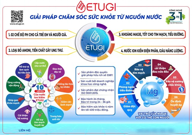 ETUGI và hành trình kiến tạo giá trị từ nguồn nước vì sức khỏe cộng đồng - Ảnh 2