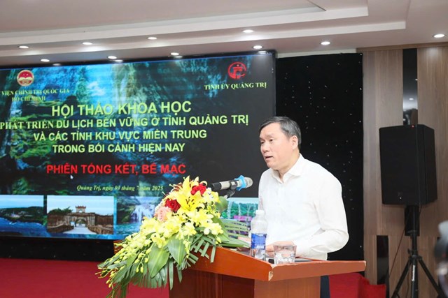 GS.TS L&ecirc; Văn Lợi - Ph&oacute; Gi&aacute;m đốc Học viện Ch&iacute;nh trị quốc gia Hồ Ch&iacute; Minh (Nguồn ảnh: Cường Ruby)