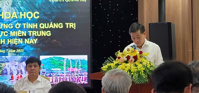 Đồng ch&iacute; Nguyễn Long Hải - Ủy vi&ecirc;n dự khuyết Ban Chấp h&agrave;nh Trung ương Đảng, Ph&oacute; B&iacute; thư thường trực tỉnh ủy Quảng Trị (Nguồn ảnh: Cường Ruby)