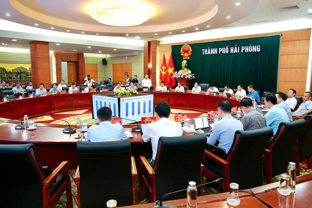 Hải Ph&#242;ng: Hội nghị trực tuyến đ&#225;nh gi&#225; hiệu quả vận h&#224;nh c&#225;c đơn vị h&#224;nh ch&#237;nh sau ng&#224;y 1-7 - Ảnh 1