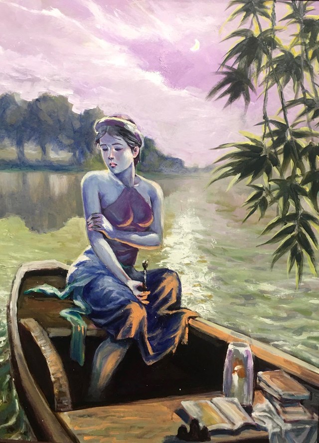 Hà Nội: Khai mạc triển lãm tranh “Hồ Xuân Hương”
