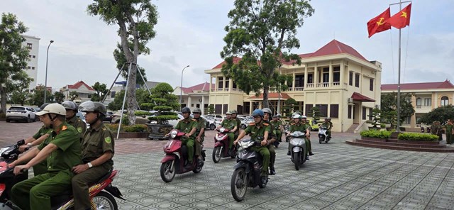 Phường An Dương: Ra qu&#226;n cao điểm bảo đảm an ninh, phục vụ Đại hội Đảng c&#225;c cấp - Ảnh 1
