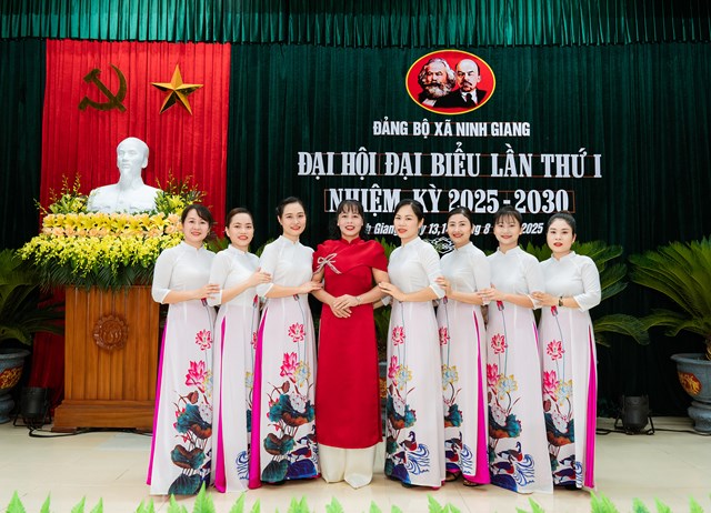 Đại hội đại biểu Đảng bộ x&#227; Ninh Giang lần thứ nhất, nhiệm kỳ 2025 – 2030 - Ảnh 7