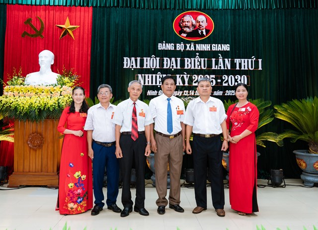 Đại hội đại biểu Đảng bộ x&#227; Ninh Giang lần thứ nhất, nhiệm kỳ 2025 – 2030 - Ảnh 9