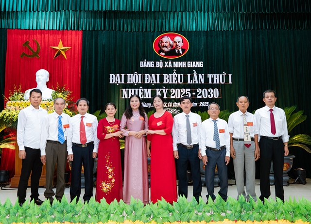 Đại hội đại biểu Đảng bộ x&#227; Ninh Giang lần thứ nhất, nhiệm kỳ 2025 – 2030 - Ảnh 10