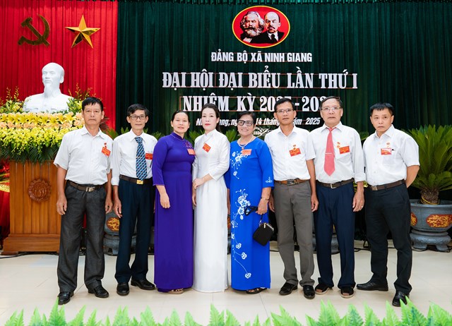 Đại hội đại biểu Đảng bộ x&#227; Ninh Giang lần thứ nhất, nhiệm kỳ 2025 – 2030 - Ảnh 11