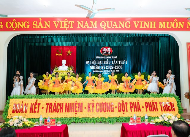 Đại hội đại biểu Đảng bộ x&#227; Ninh Giang lần thứ nhất, nhiệm kỳ 2025 – 2030 - Ảnh 12