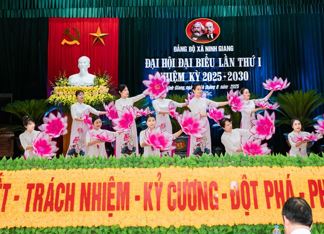 Đại hội đại biểu Đảng bộ x&#227; Ninh Giang lần thứ nhất, nhiệm kỳ 2025 – 2030 - Ảnh 13