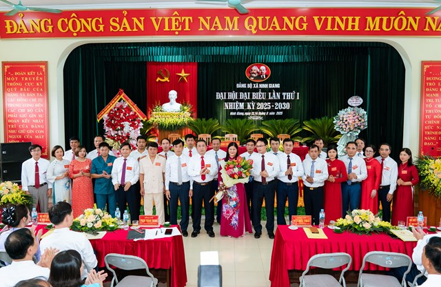 Đại hội đại biểu Đảng bộ x&#227; Ninh Giang lần thứ nhất, nhiệm kỳ 2025 – 2030 - Ảnh 18