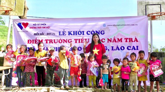 Khởi c&ocirc;ng x&acirc;y dựng trường tiểu học tại L&agrave;o Cai