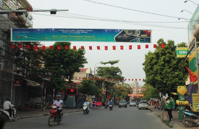 C&ocirc;ng t&aacute;c chuẩn bị cho &ldquo;Tuần Du lịch Thanh Thuỷ - M&ugrave;a Thu năm 2022&rdquo; được t&iacute;ch cực đảm bảo ho&agrave;n thiện tốt. Ảnh: Sơn Thủy