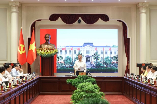Tổng B&iacute; thư, Chủ tịch nước T&ocirc; L&acirc;m tại buổi l&agrave;m việc với Đảng ủy Ch&iacute;nh phủ ng&agrave;y 24/8/2026