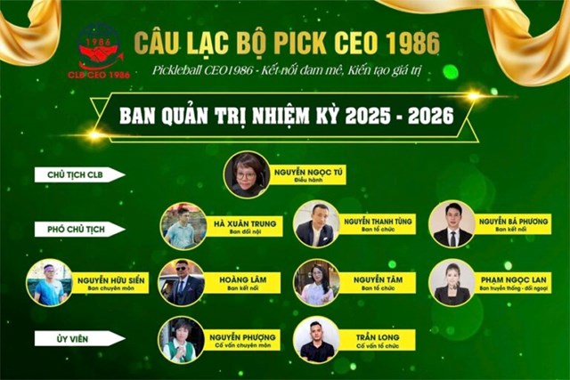 Một m&#249;a giải th&#224;nh c&#244;ng của CLB Pick CEO 1986: Nơi đam m&#234; v&#224; tri &#226;n c&#249;ng thăng hoa - Ảnh 7