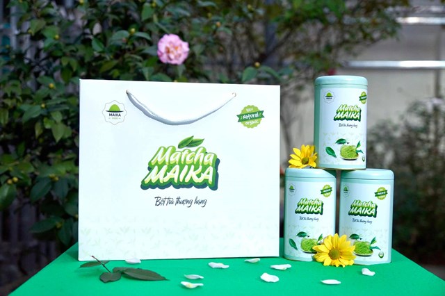 Ph&#250; Thọ: Tự h&#224;o thương hiệu sản phẩm “Tr&#224; Matcha Maika” - Ảnh 1