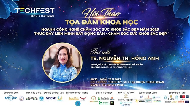 Sắp diễn ra Hội thảo Tọa đ&#224;m Khoa học về C&#244;ng nghệ Chăm s&#243;c Sức khỏe v&#224; Sắc đẹp năm 2023 - Ảnh 4